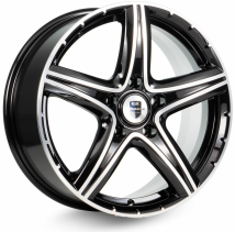 K&K БАРРАКУДА 17X7.5 PCD5*130 ET45 DIA71.6 АЛМАЗ ЧЕРНЫЙ